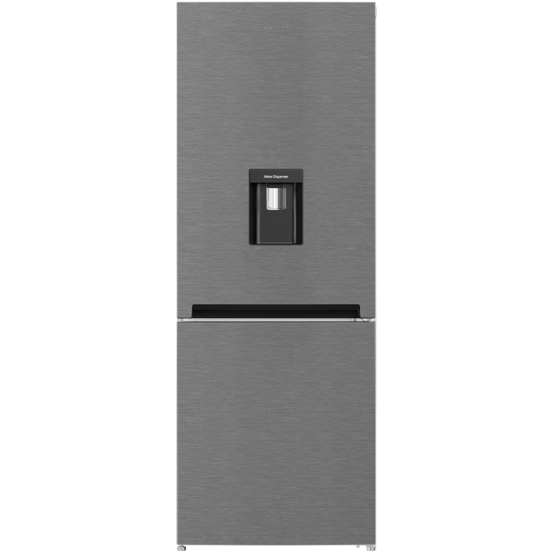 Defy DAC627 323L Metallic Combi Fridge/Freezer With Water Dispenser