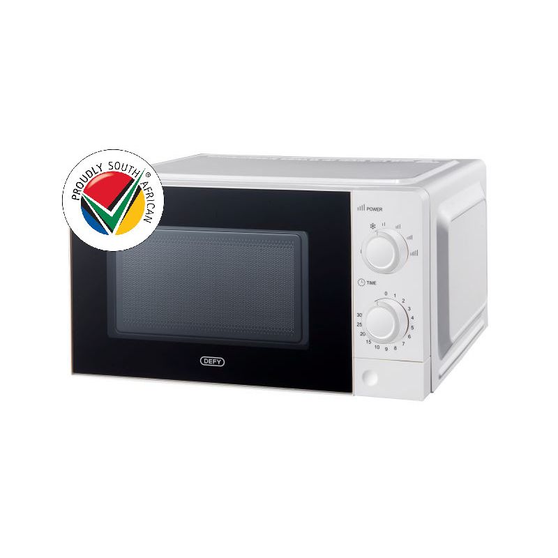Defy 700W 20L White Manual Microwave DMO384