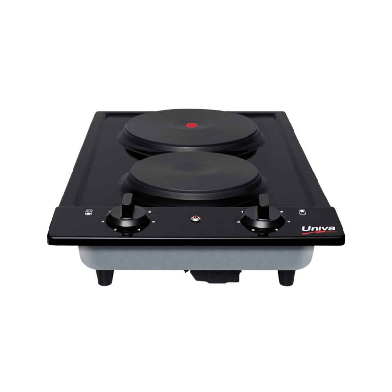 Univa 50cm 2 Burner Gas Hob UGH02B