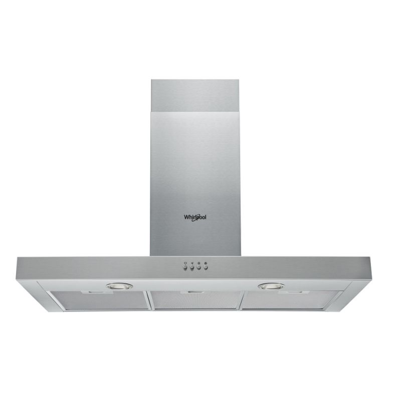 Whirlpool 90cm Wall Mounted Cooker Hood AKR 559/3 IX