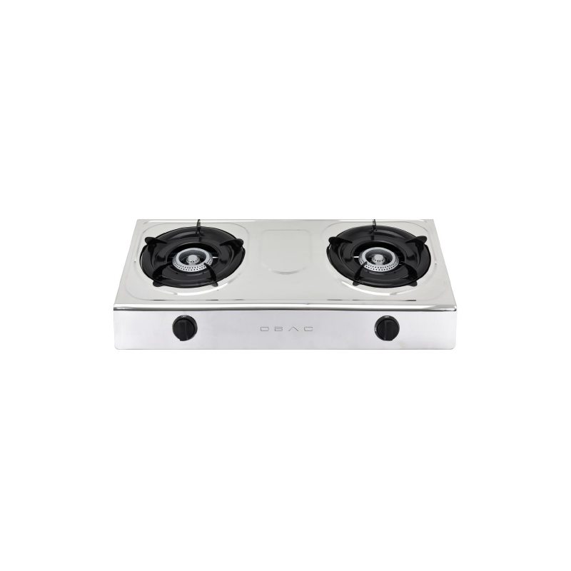 Obac 2 Burner Table Top Gas Stove Ob2050ss