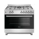 Ferre 90x60cm Silver Gas Free Standing Cooker - F9S50G2.HI