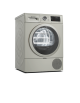 Bosch 9kg Serie 6 Silver Inox Heat Pump Tumble Dryer - WTU87RH8ZA