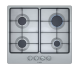 Bosch 60cm Serie 4 Stainless Steel Gas Hob - PGP6B5B62Z
