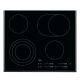 AEG 60cm Ceramic Hob With 4 Cooking Zones & Slide Touch Control - HK654070FB