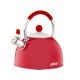 Salton 200105 2.5L Red Whistling Stove Top Kettle