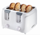 Salton 4 Slice Cool Touch White Toaster - 862789