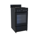 Defy Black Compact Stove - DSS553