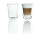 Delonghi Double Walled Latte Macchiato Glasses - DLSC312