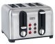 Defy 1700W Stainless Steel 4 Slice Toaster - TA4203S
