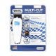 Wahl Multi-Cut 11 Piece Barber Hair Clipper Kit - 9247-1416