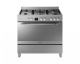 Samsung 5 Burner Stainless Steel Gas/Electric Freestanding Oven - NY90T5010SS