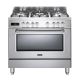 Elba Stainless Steel 90cm 5 Burner Gas Cooler with Electric Oven - 01/9S4EX937N