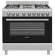 Elba 90cm Silver 5 Burner Gas Stove woth Gas Oven - 04/96CL827