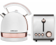 Mellerware Pack 2 Piece Set Stainless Steel Rose Gold Kettle And Toaster - 46042WRG