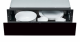 Rosieres 14cm Black Sublime Premium Warmer Drawer - RPWD 141N