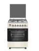 Ferre F6T40E3.PWI 60cm Premium 4 Gas-Burner Cooker With Electric Oven -  F6T40E3.PWI