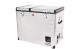 SnoMaster - 72L Stainless Steel Dual Compartment Portable Fridge/Freezer - SMDZ-CL72D