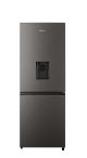 Hisense 222L Titanium Inox Combi Fridge/Freezer with Water Dispenser -  H310BIT-WD