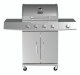 Alva Kalahari 4 Burner Gas Stainless Steel Braai - GSS4B01