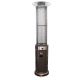 Alva Circular Tall Glass Tube Patio Heater - GHP25