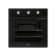 Univa 60cm 86L Black Eye Level Oven - U246B-1