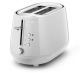 Delonghi White Eclettica 2 Slice Toaster - CTY2103.W