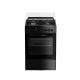 Defy 60cm Full Gas Stove Black -DGS670X